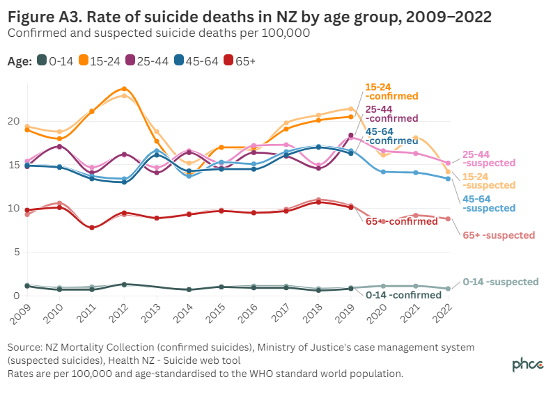 suicide deaths by age