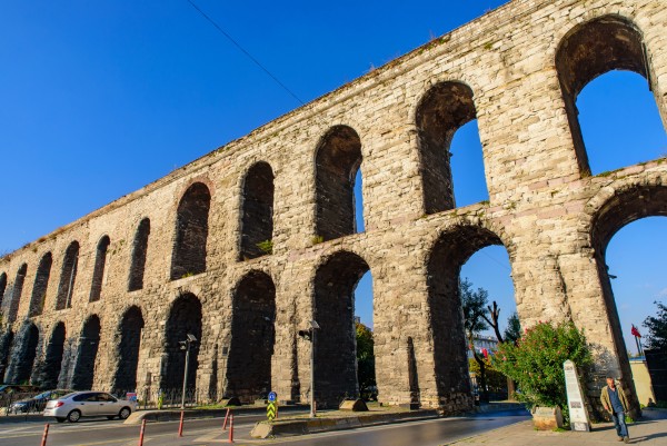 Roman Aqueduct Valens Turkey